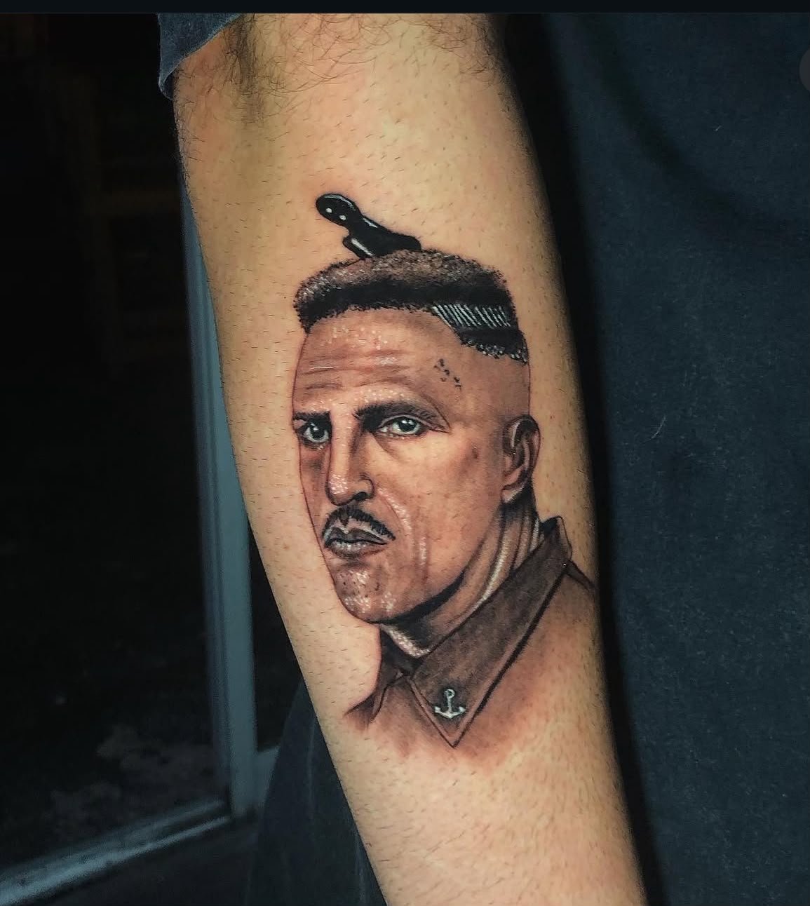 Tatuagem realizada no estúdio Markezzine Tattoo — peça 11