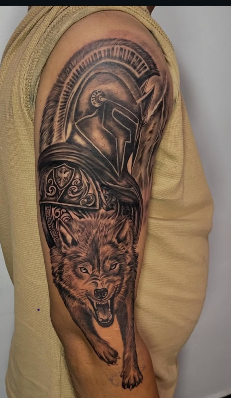 Tatuagem realizada no estúdio Markezzine Tattoo — peça 5