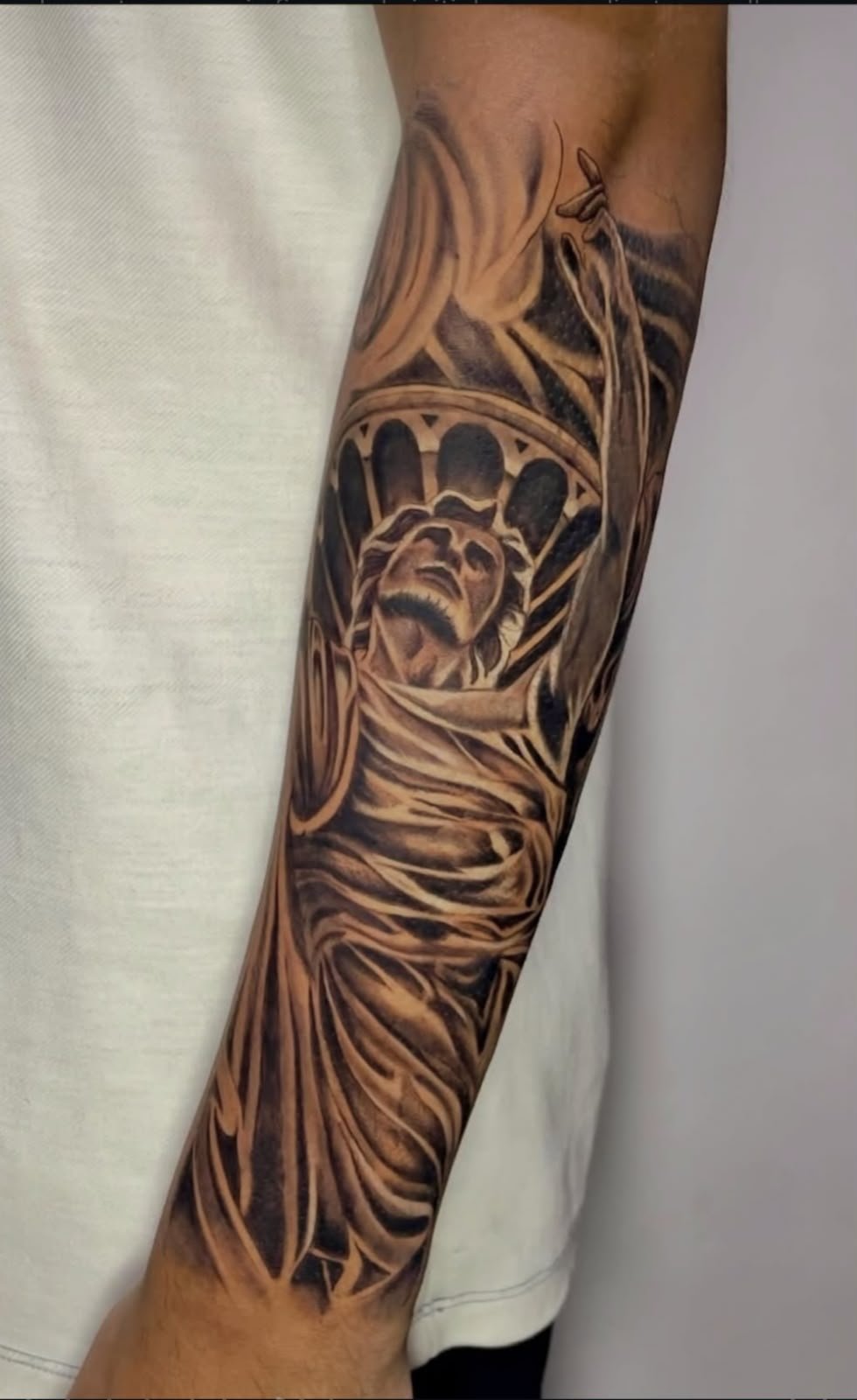 Tatuagem realizada no estúdio Markezzine Tattoo — peça 7