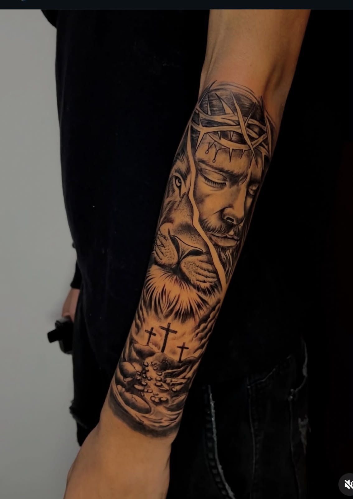 Tatuagem realizada no estúdio Markezzine Tattoo — peça 8